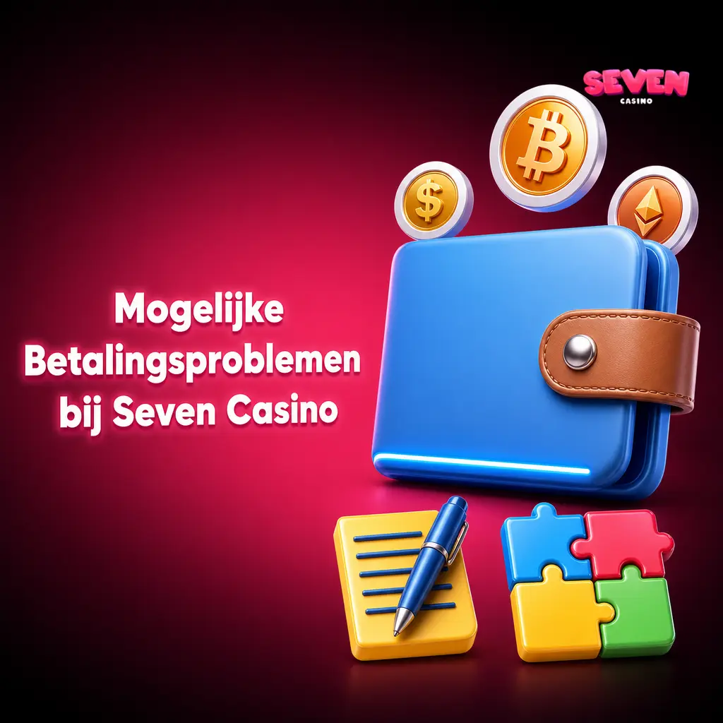 Betalingsproblemen bij Seven Casino: oplossingen voor geweigerde stortingen, vertraagde opnames en limieten.
