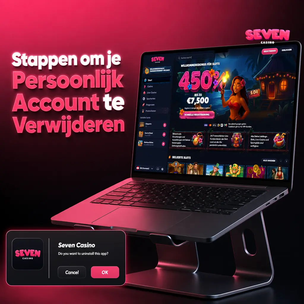 Stappen om je persoonlijk account te verwijderen via accountinstellingen en klantenservice bevestiging
