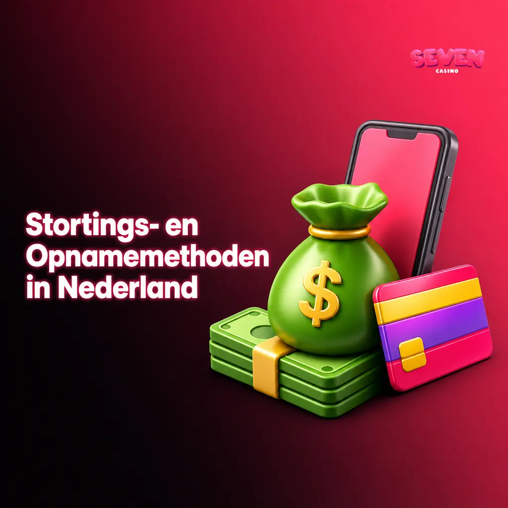 Stortings- en opnamemethoden bij Seven Casino Nederland: Visa, Mastercard, Skrill, Bitcoin en meer