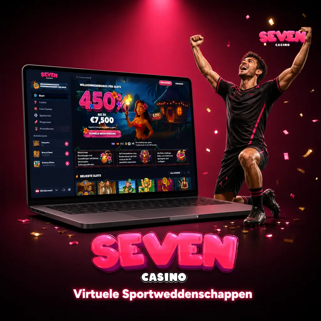 Virtuele sportweddenschappen op Seven Casino: voetbal, paardensport, greyhound races en tennis 24/7 beschikbaar