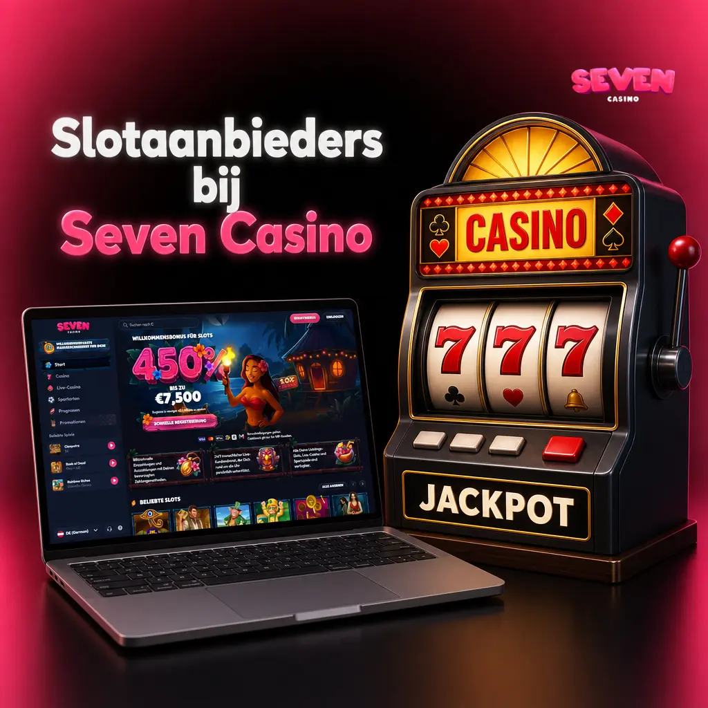 Overzicht van top slotaanbieders bij Seven Casino, waaronder Pragmatic Play, NetEnt en Microgaming